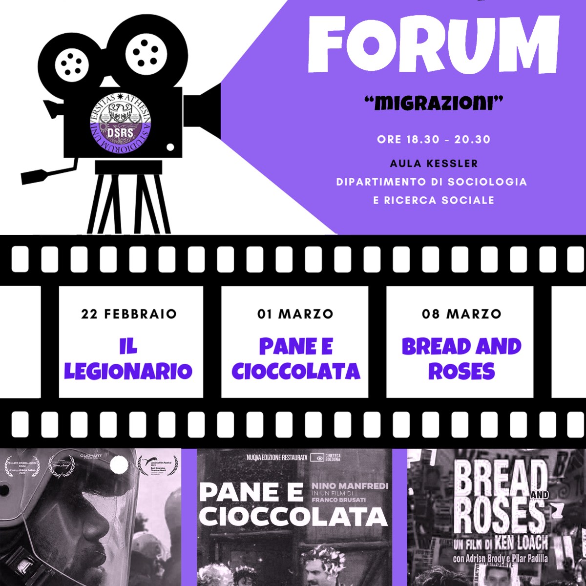Un cineforum per ragionare sulle migrazioni